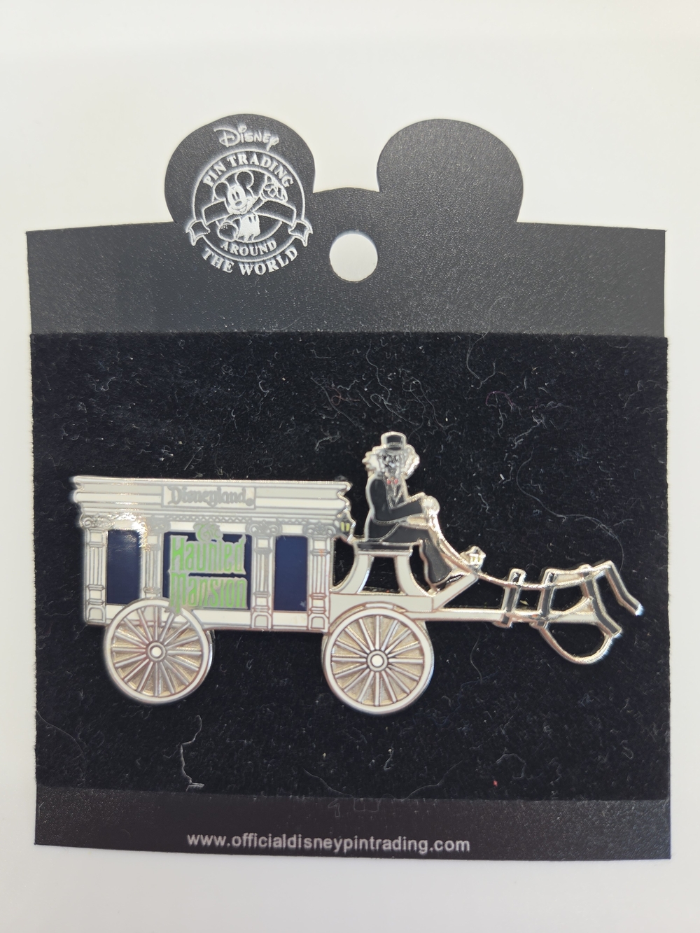 VAULTED Disneyland Haunted Mansion Ezra Driving Horseless Hearse